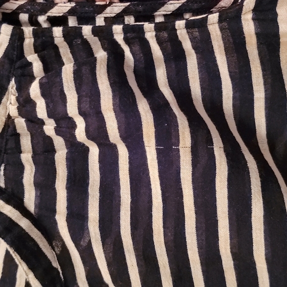 J. Crew Summer Cotton striped sleeveless cotton top size 0 - Picture 8 of 8
